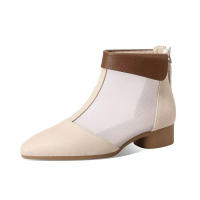 Zapatos de Mujer de Suela Suave Primavera, Verano, Otoño Tacón Corto, Espaciado, Transpirable - details 2