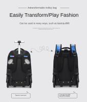 Mochila Escolar de Rueda Grande Impermeable, Resistente al Desgaste, Capacidad para Hombres y Mujeres Hecha en China - details 10