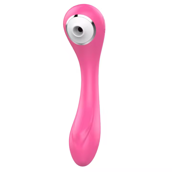 Juguete 2en1 Chupador-Vibrador Estimulador de Pezón-Clítoris para Mujeres - 1