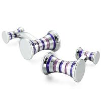 Cuerda de cuero para hombre hecha de material de latón de alta calidad, diseñada con estilo moderno, gemelos de camisa francesa, venta al por mayor, - details 22