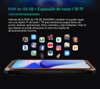 Blackview BV6200 Pro Teléfono Resistente 13000mAh, MTK Helio 35 Teléfono Móvil Pantalla de 6.56" 6GB RAM 128GB ROM Teléfono Móvil NFC, OTG - details 16