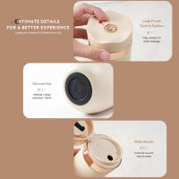 Máquina de café ICafilas de 350ml portátil acero inoxidable con filtro y manguera aislada para viajes manual - details 6
