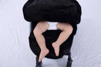 Saco de Dormir para Bebés de Invierno, Acolchado con Algodón de Alta Elasticidad, Doble Cara de Felpa, Ideal para Cochecitos y R - details 3