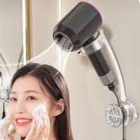 Soporte para secador de pelo con ventosa, rotación de 360 ​​grados, manos libres, soporte para soplador, organizador de secador de pelo ajustable sin perforaciones para mascotas - details 12