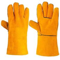Soft Welding Gloves Anti-scalding Heat Resistant Gardening Safety Gloves Durable Protective Leather Working Gloves Farms - details 5