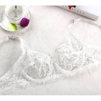 Women transparent lace underwire push up bra sexy underwear bras bralette lingerie intimates - details 10