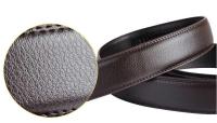 Cinturón Automático de Hebilla Tamaño Grande Cuero PU Sin Hebilla Moda para Hombres y Mujeres - details 6