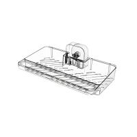 Estante de ducha con ventosa transparente, estante de drenaje para fregadero sin taladro, organizador de ducha de gran capacidad extraíble para cocina - details 9