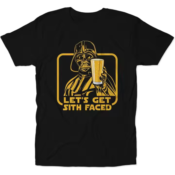 Camiseta de Hombre Diseño de Cara Sith Moda Normal Camisetas para Hombres - 1