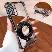 Transparente suave para Samsung Galaxy A56 A36 A26 A16 A06 A55 A35 A25 A15 A05s A05 A54 A34 A24 A14 soporte magnético de prevención de caídas - details 0