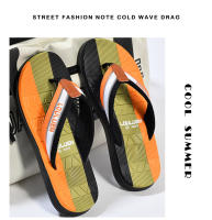 Verano nuevas chanclas de los hombres de gama alta casual pellizcar-en zapatillas de los hombres desgaste antideslizante sandalias de playa - details 18