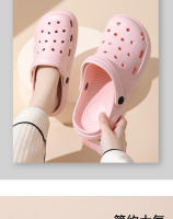 Baotou Dongdong-Zapatillas de dibujos animados para mujer, sandalias transpirables de suela gruesa, zapatos de playa, Verano - details 3