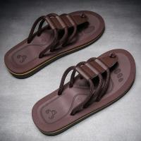 Chanclas de verano Premium para hombre, chanclas antideslizantes, zapatillas de playa EVA, cómodas para exteriores/interiores, sandalias respetuosas con el agua - details 2
