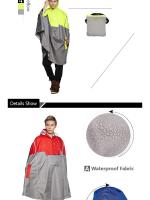 Poncho Impermeable para Exteriores Diseño Reflectante para Ciclismo, Escalada, Senderismo, Viajes - details 7