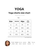 Pantalones Cortos de Yoga de Cintura Alta Fortalecimiento de Deportes para Mujeres - details 0