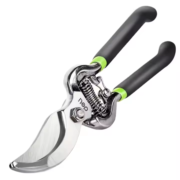 Tijeras de podar profesionales de 8 pulgadas, tijeras de jardín de acero al carbono, diseño contemporáneo, no requiere energía, cortadores de ramas de árboles multifuncionales para jardinería doméstica - 1