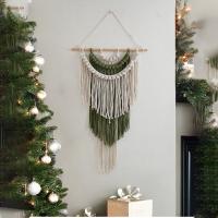 Tapiz Bohemio Tejido a Mano, Decoración Pared con Borlas Coloridas, Tela Colgante para Habitaciones - details 4