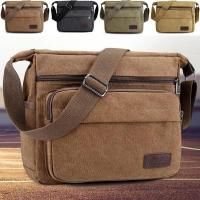 Bolso de lona a la moda para hombre y mujer, bandolera de viaje Unisex, informal, para exteriores, bandoleras clásicas - details 17
