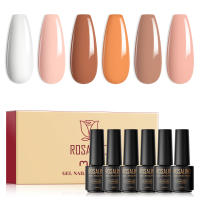 ROSALIND-Kit de esmalte de Gel para uñas, semipermanente UV Led, serie rosa, 7ml - details 33
