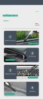 Miniaspirador de Coche Potente, sin Cable, Carga USB 6000 Pa 120W, Negro - details 5