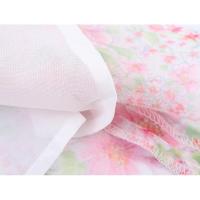 BUNO-novedad de verano, producto, moda para mujer, cuello dulce, cintura de flores rotas, Vestido corto estampado adelgazante - details 11
