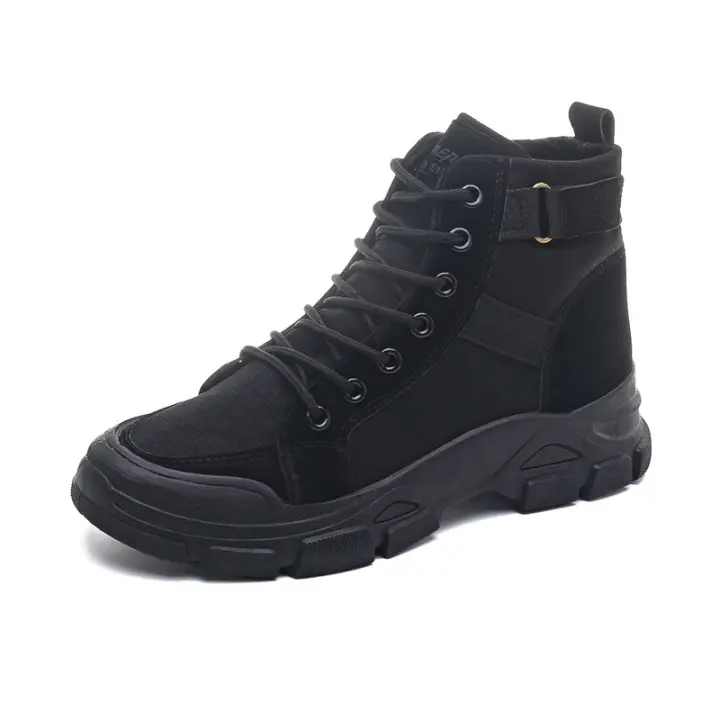 Botas de Mujer Martin 2025 Estilo Invernal Grueso con Suela Transpirable de Alta Calidad Británico Versátil - 1