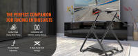SucceBuy Soporte plegable para volante de carreras, base ajustable en altura para Logitech y Thrustmaster - details 0