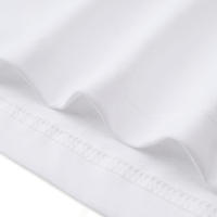 Las mejores camisas casuales básicas de moda de verano, camisetas holgadas de algodón puro para hombres y nuevas camisas de manga corta para parejas con estampados de logotipos en la parte delantera. - details 8