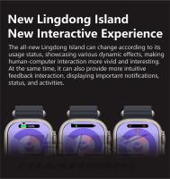 HK9 ultra 2 Max reloj inteligente, dispositivo con inteligencia Artificial IA, detección de frecuencia cardíaca, recordatorio de información, 1GB, AMOLED, novedad de 2024 - details 8