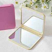 Espejo de Maquillaje Pequeño y Portátil Diseño Cuadrado Doble Cara Colores Múltiples - details 5
