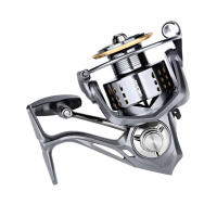 Carrete de pesca totalmente metálico, rueda giratoria y un excelente - details 15