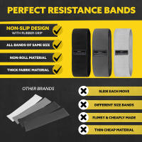 Bandas Elásticas de Resistencia para Hombres y Mujeres Equipo de Gimnasio Yoga Para Sentadillas y Estiramientos Loops Flexbands Deportes al Aire Libre - details 2