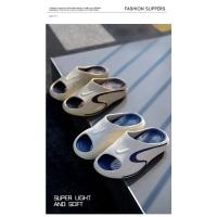 Zapatillas de coco para hombre en verano, suela gruesa, antideslizantes, refrescan la playa, deportes, sensación de caca, arrastre recto - details 20
