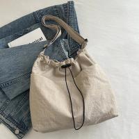 Bolso De Hombro Con Cordón A La Moda, Bolso De Mano Informal De Nailon De Viaje, Bolso Cruzado Impermeable De Gran Capacidad Para Mujer - details 3