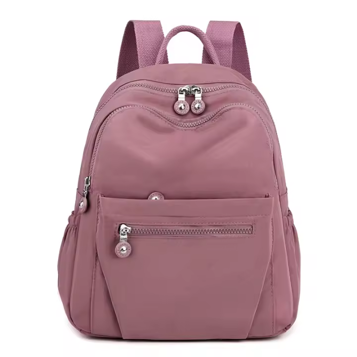 Nueva mochila de nailon para mujer de gran capacidad versión coreana mochila pequeña mochila de viaje ligera de moda mochila informal para mujer - 1