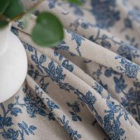 Mesa central de lino floral INS y algodón vintage, funda para restaurante, mantel, tapete para picnic, fondo de fotografía, habitación - details 6