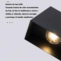 RXUNS Luce de Pared LED Moderna Lámpara de Montaje Interior de Aluminio para Sala de Estar, Dormitorio, Pasillo Iluminación y Decoración - details 3