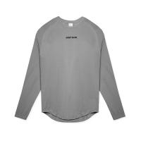 Camiseta de manga raglán para hombre, camisa de fondo de Fitness cómoda, ajustada, manga larga, Otoño, nuevo - details 11