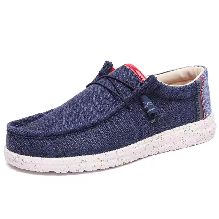 Nuevas zapatillas informales de fiesta para hombre de alta calidad, zapatos de lona bajos antideslizantes, tallas grandes 39-48 #   Marca EE.UU. - 1