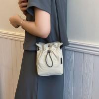 Bolso de lona con cordón de estilo coreano, bandolera de nailon de Color sólido, bolso de hombro, cartera, bolso para teléfono móvil, trabajador de oficina - details 12