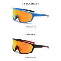 Nuevas gafas de sol deportivas de una pieza con montura grande, gafas de sol coloridas de moda, gafas de ciclismo - details 16