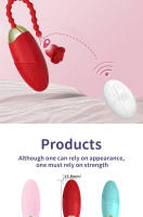 Vibrador de huevo de rosa para mujer, productos sexuales para adultos, y masturbación coqueteo, control remoto por aplicación - details 7