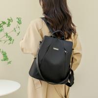 Mochila Multifuncional Antirrobo Para Mujer Casual Nylon Sólida Con Correa Desmontable Bolso Escolar De Moda Para Viajes - details 8