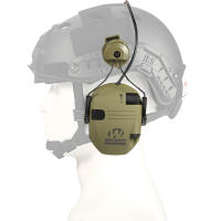 Auriculares Deportivos Activos de Impacto 23dB para Tiro Protección Auditiva Electrónica Reducción de Ruido Montado en Helmet - details 3