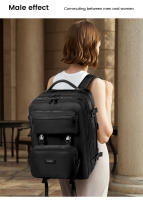 Mochila de Hombre Grande 40L Portátil, Impermeable, Antirrobo con USB Ideal para Trabajo Diario, Viajes, Estudios - details 8