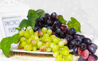 racimos de racimo de uvas artificiales