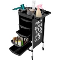 Carrito de Peluquería Multifuncional Con 5 Cajones y Ruedas - Estable y Duradero Para Salones de Belleza - details 1