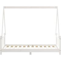 Estructura de Cama Infantil Madera Maciza de Pino 90x190 cm - details 88