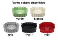 Moldes freidora de aire, bandeja para hornear cuadrada plegable,bandeja de silicona - details 2