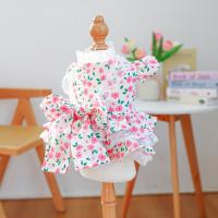 Ropa para mascotas, vestido Floral, falda de princesa para cachorros, vestido colorido para perros, vestidos encantadores para mascotas, Primavera/Verano - details 2